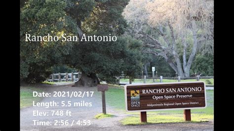 748 Rancho San Antonio Open Space Preserve Youtube