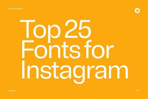 Top 25 Fonts For Instagram Youworkforthem