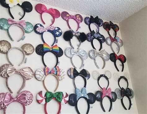 And Other Fans Are Displaying Their Minnie Mouse Ears On The Walls Of