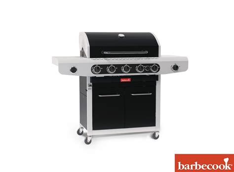 Barbecook Siesta 612 Black Edition Gas Barbecue Gas Bbqs Outdoor The