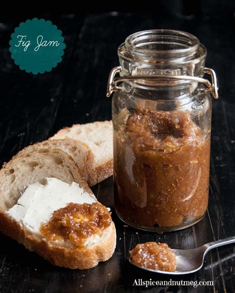 Homemade Fig Jam Made From Dried Figs More Economical Than Using Fresh