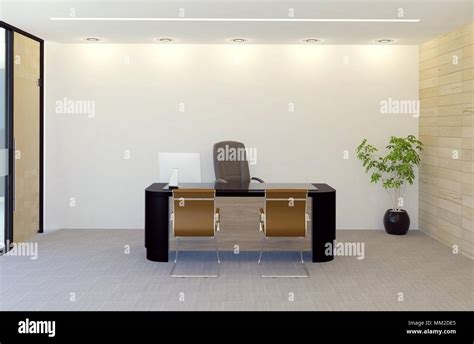 Modern Manager Office Room Interior 3d Rendering Stock Photo Alamy