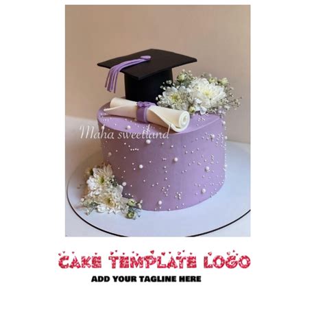 Copy Of Cake Template Logo Postermywall