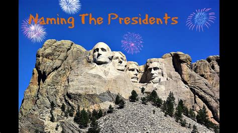 Mount rushmore national memorial is as much a product of dreams and determination as it is the work of a talented sculptor. Naming Presidents at Mount Rushmore | Rv Road Trip - YouTube