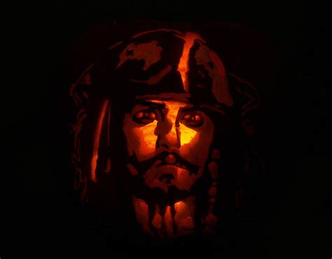 Captain Jack Sparrow Pumpkin By Riko639 On Deviantart