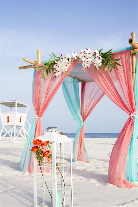 Dream Beach Wedding Beach Wedding Colors Beach Wedding Reception