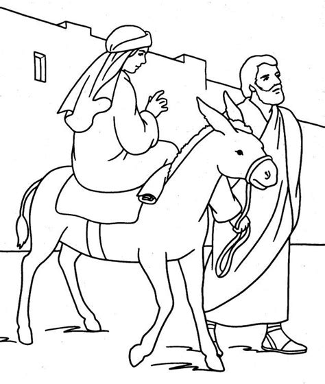 Angel can have white wings and other light colors in his clothing and marry can you can also colour the page with the colours we have on the left side of the page, and print it when you done. Mary And Joseph Coloring Pages - Coloring Home