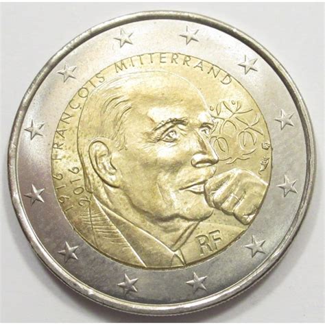 2 Euro 2016 100th Anniversary Of The Birth Of François Mitterrand