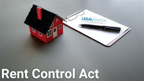 Rent Control Act Rental Agreement Rights Of Tenant And Landlord