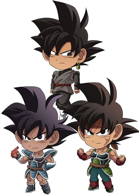 Black Goku Turles And Bardock Dragon Ball Art Goku Black Anime
