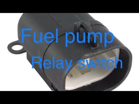 Fuel Pump Relay Switch YouTube