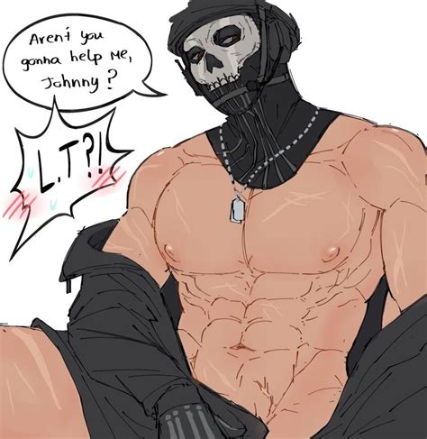 Pin By Glaringfluff On Ghost Konig Johnny In Call Of Duty Ghosts Cute Anime Guys