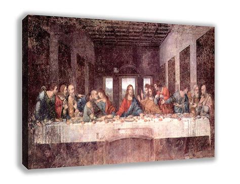 Buy Last Supper Leonardo Da Vinci Canvas Wall Art 30 X 18 75 X