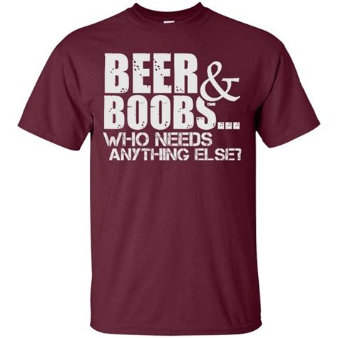Beer And Boobs Who Needs Anything Else Premium Beer Tshir Flickr