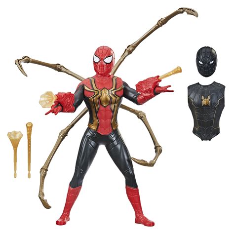 marvel spider man web gear spider man action figure spider legs web blasters and more