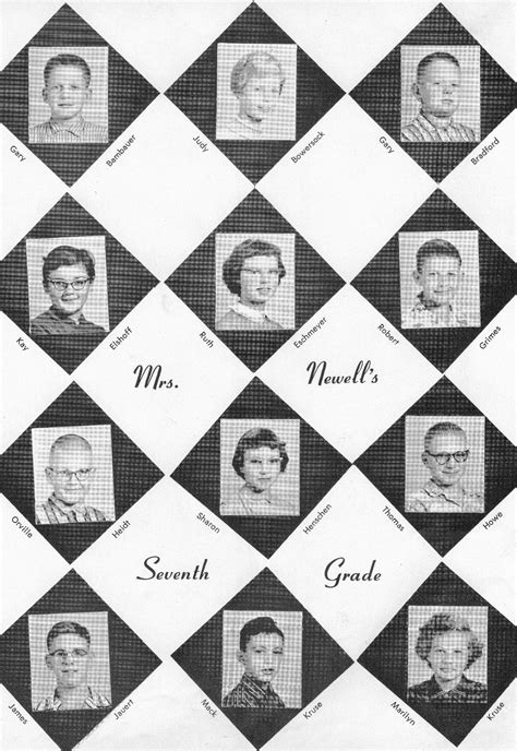 Nk 1963 Remembering When Yearbook Class Pictures