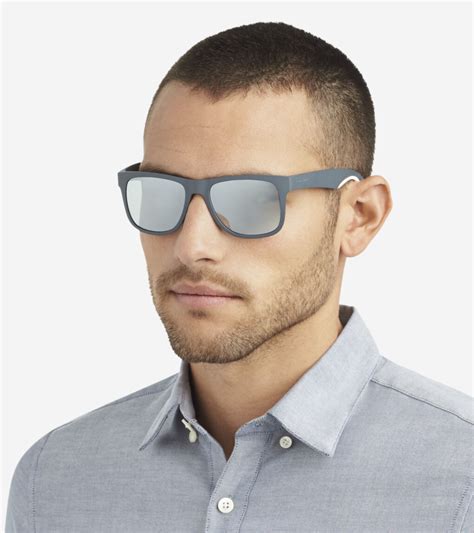 Sport Rectangle Sunglasses In Gray Cole Haan
