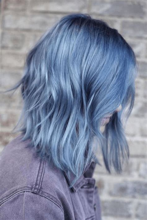 7 Trendy Silver Blue Hair Ideas You Should Try Silver Blue Hair