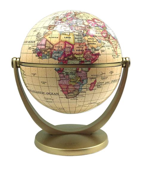 Exerz Antique Globe Small Dia 4 10cm Political