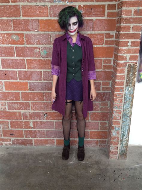 Female Joker By Emerald Amyx Cosplay Joker Halloween Joker Costume Diy Joker Costume