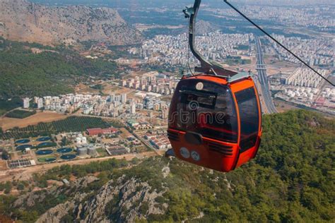 Antalya Cable Car Editorial Photo Image Of Buildings 184958901