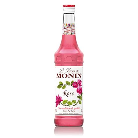 Drinks Beverages Flavored Syrups Beverage Mixes Monin Rose
