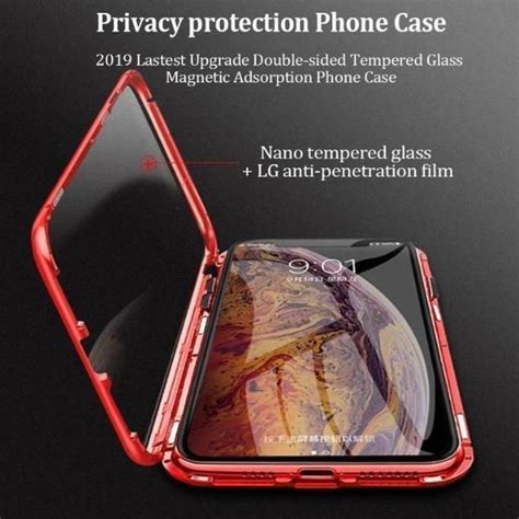 Privacy Protection Anti Peep Magnetic Phone Case Phone Cases T