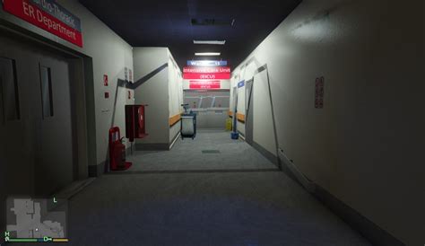 Mlo Pillbox Hill Medical Center Hospital Interior Sp Fivem Gta5