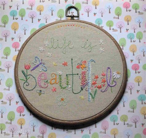 8 Embroidery Sampler Patterns