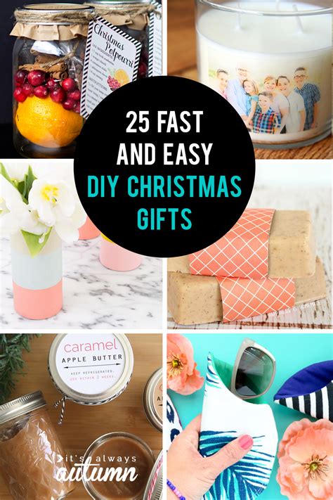 25 Easy Homemade Christmas Ts You Can Make In 15 Minutes Its