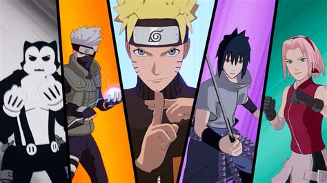 Fortnite X Naruto Shippuden Trailer GameSpot