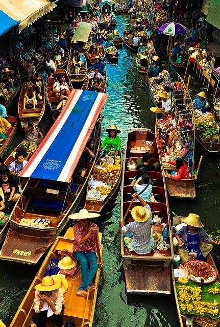 Floating Markets Thailand We Tried To Find These In Bangkok No One