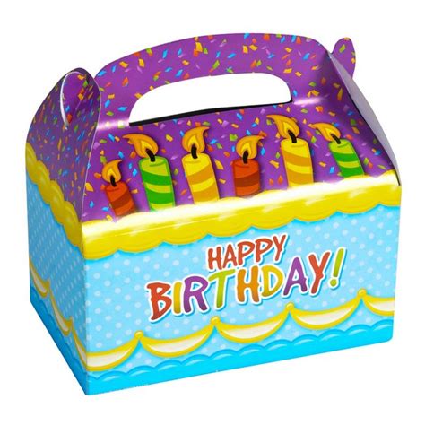 Dr77218 Happy Birthday Treat Boxes