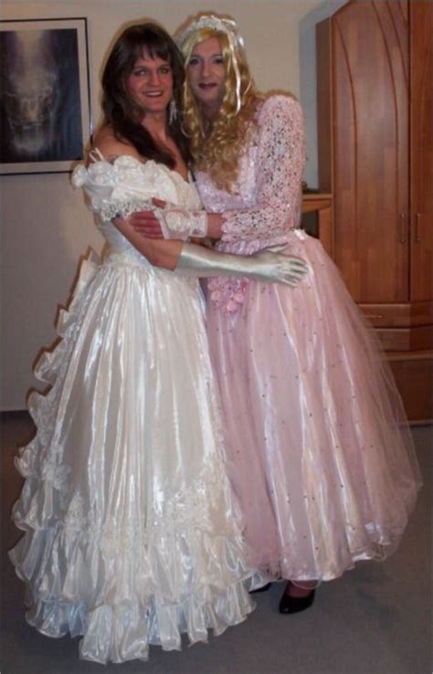 crossdressers dressed as beautiful bride photo gallery