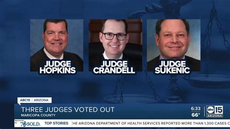 Three Judges Wont Return To The Bench In Maricopa County After