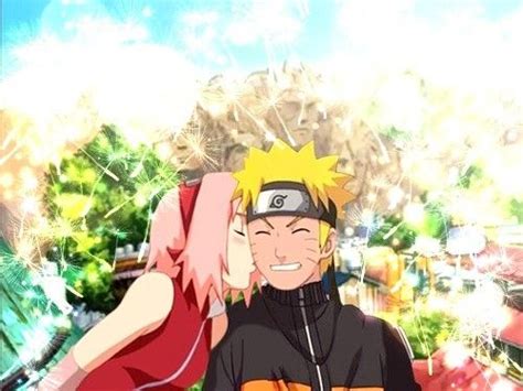Sakura Kiss Naruto In Cheeknarusaku Shippudenmy Channel Youtube⤵pls