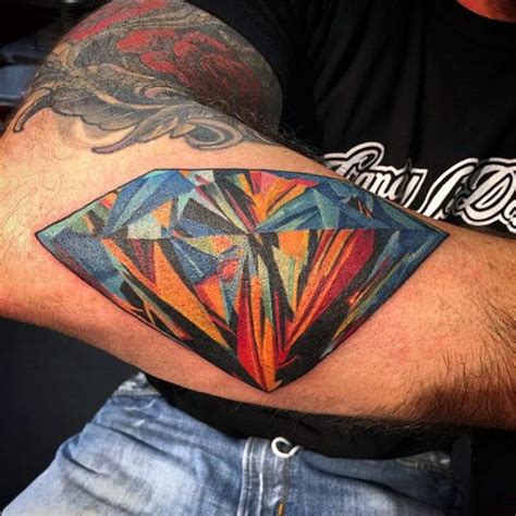 Maybe you would like to learn more about one of these? 70 Diamond Tattoo Designs For Men - Precious Stone Ink