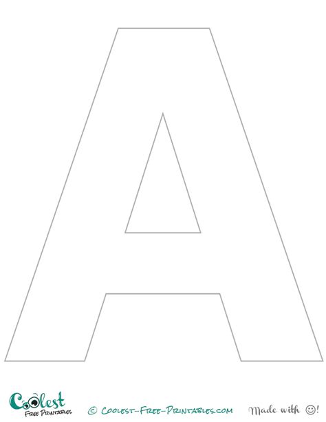 The Letter A Printable Stencil Uppercase Letter Stencils To Print Hot Sex Picture