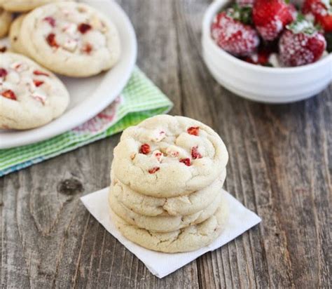 Strawberries And Cream Cookies Kirbies Cravings