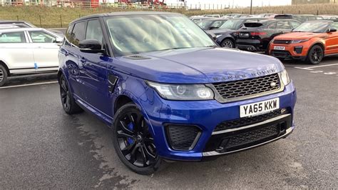 Land Rover Range Rover Sport Blue Automatic Auction Dealerpx