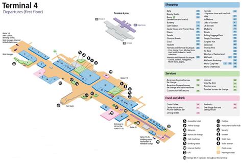 Plan Aeroport De Madrid Terminal 4 Voyager En Solo