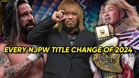 Every NJPW Title Change Of 2024 Cultaholic Wrestling
