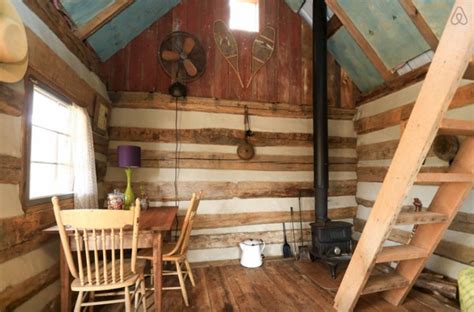 Amish Built Tiny Rustic Cabin