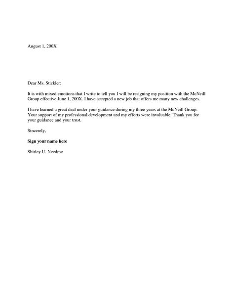 Printable Two Week Notice Letter Week Notice Letter Template Two