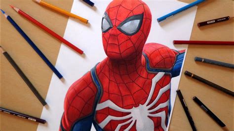Spider Man Ps4 Drawing Step By Step Marvel S Spider Man Print Poster