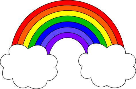 Rainbow Roygbiv Clip Art Vector Clip Art Online Clipart Best