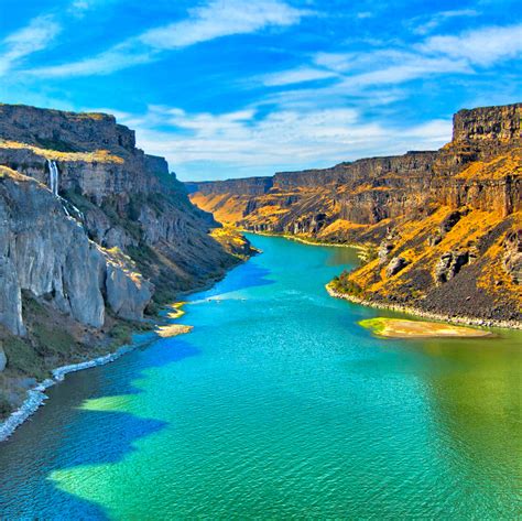 Columbia And Snake River Oregon And Washington Sipping From Natures Cup