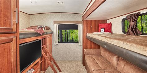 Great Bunkhouse Enjoy Your Luxury Travel Trailers Bunkroom—with