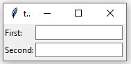 Python méthode grid dans Tkinter StackLima