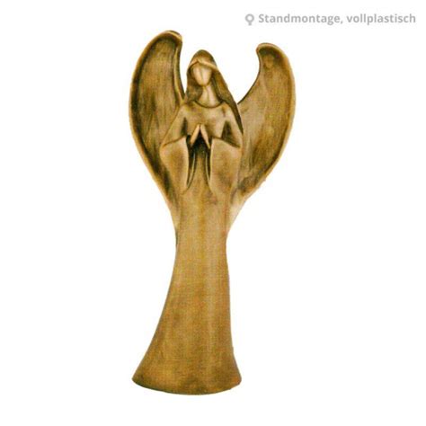 Moderne Engelfigur Angelo Moderna Bronze Serafinumde